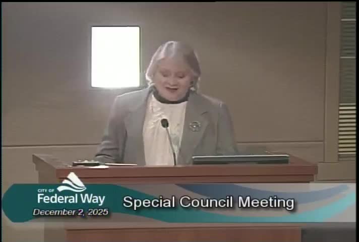 Federal Way council interviews arts commissioner Karen Brigatto; council signals one‑year reappointment pending formal action