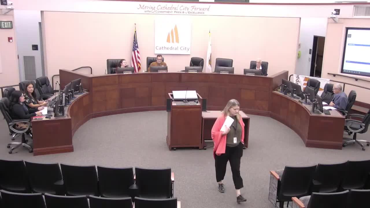 Commissioners discuss a Feb. 21 health fair at Esperanza Park with mobile clinics from Desert Healthcare District