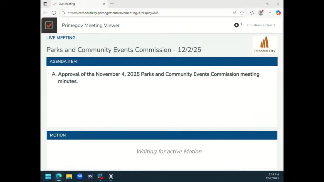 Cathedral City staff outline sites, costs and timeline for a possible community center