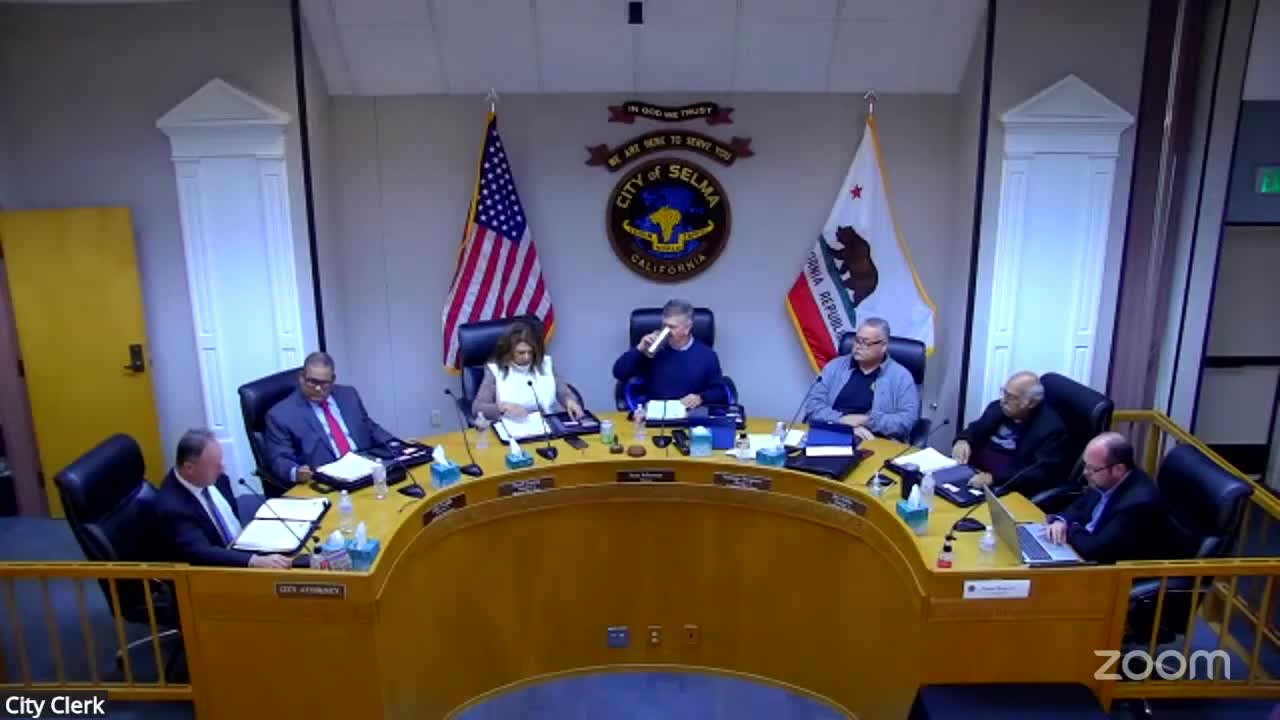 Selma City Council adds closed-session item to consider sale of 5-acre parcel; convenes closed session on litigation