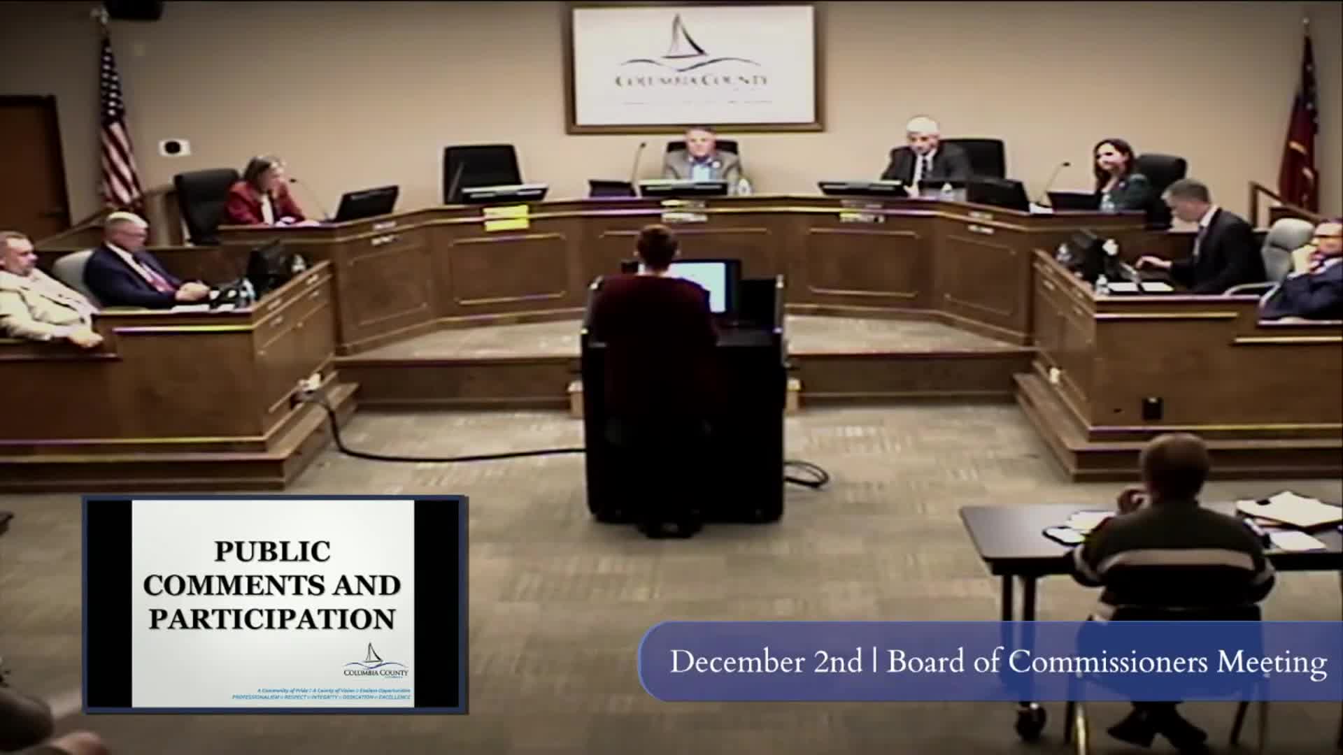 Patron warns Columbia County library policy gaps could leave age‑based shelving as default; reports repeated missing LGBTQ titles