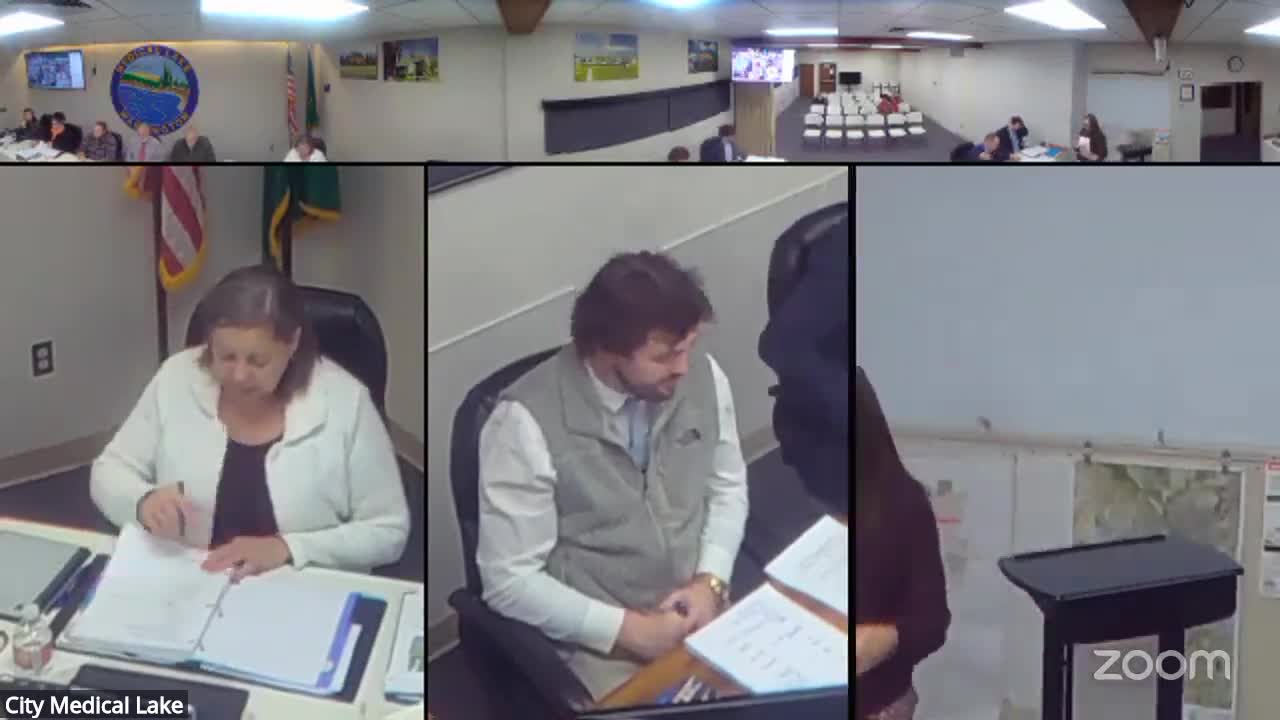 Medical Lake council approves first readings of 2026 budget and a Q3 amendment; other routine votes pass