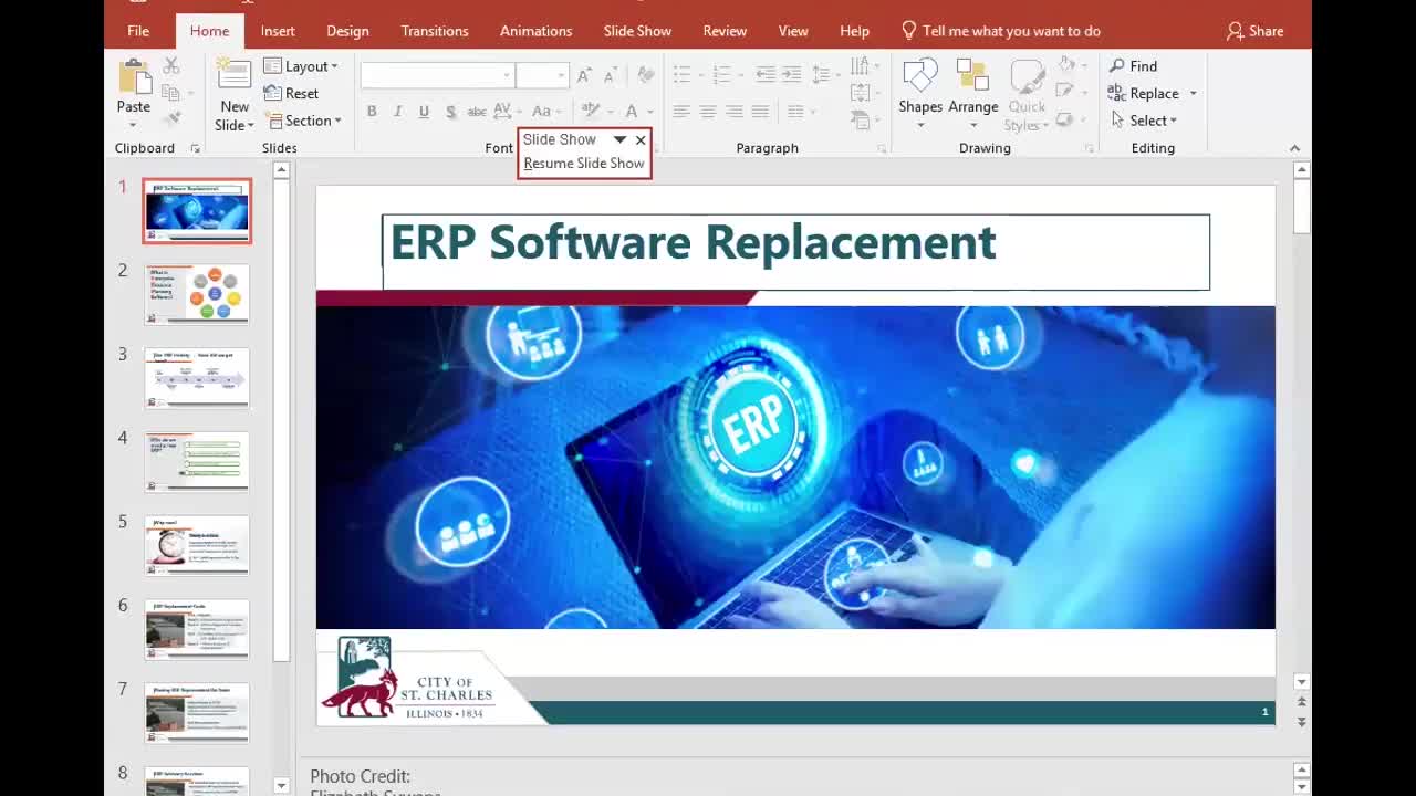St. Charles approves GFOA engagement to guide ERP replacement; $2.9M software purchase planned for FY27