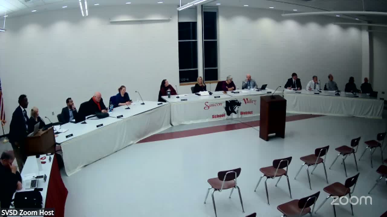 Saucon Valley presents assessment results and three-year goals after data review