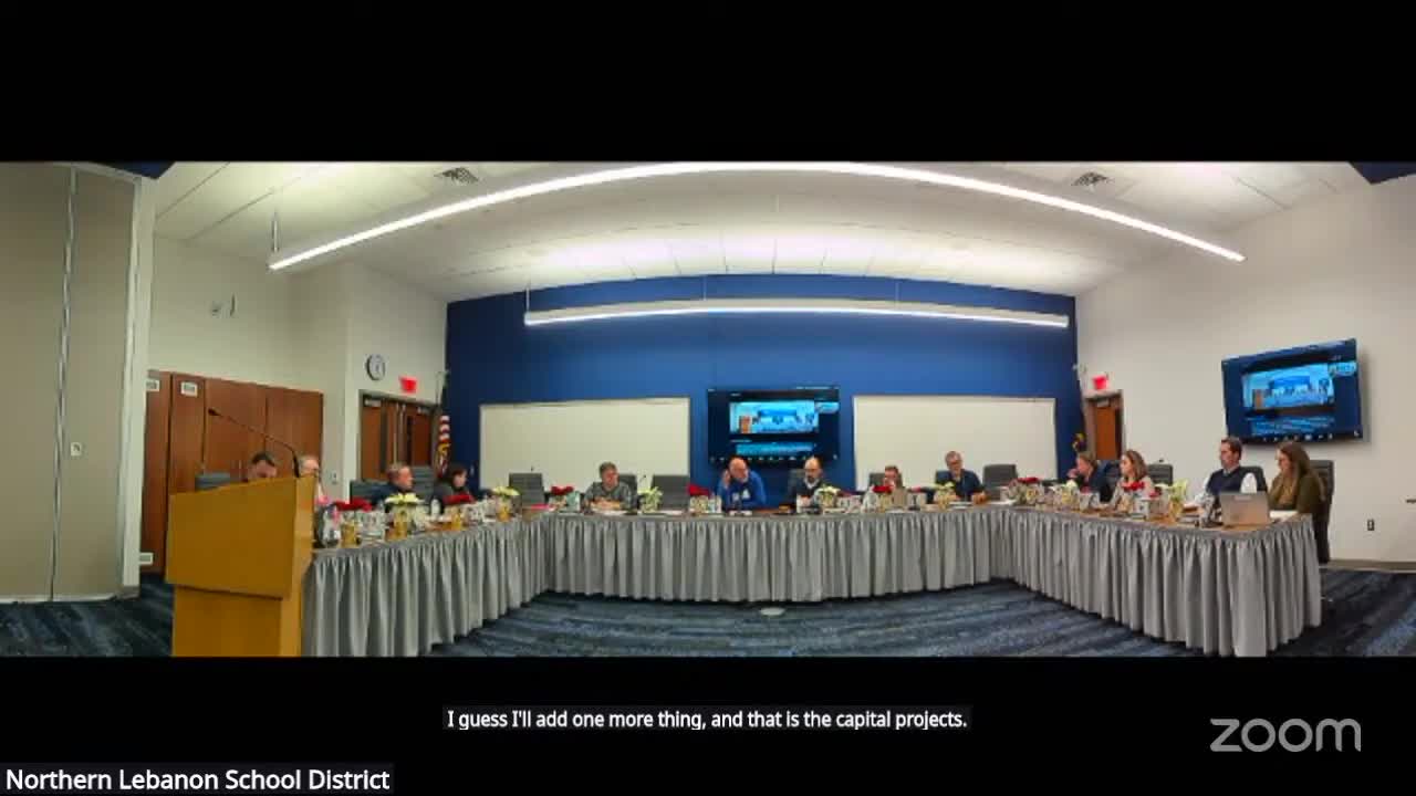 Northern Lebanon board authorizes work on $3 million loan RFP, approves $3 million transfer to Capital Projects