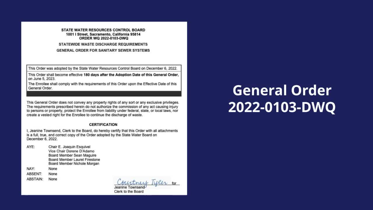 State Water Resources Control Board explains monthly spill‑reporting steps for CIWQS under General Order 2022‑010