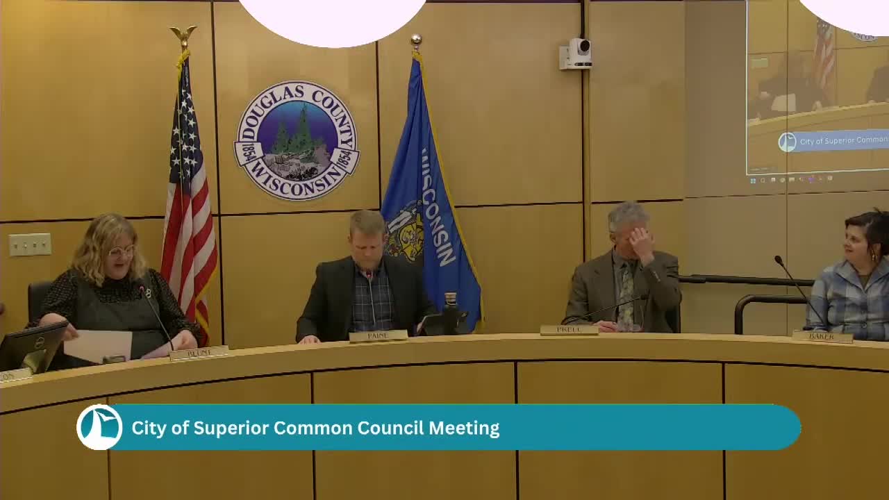 Superior council approves series of routine resolutions, sets Jan. 6 public hearings