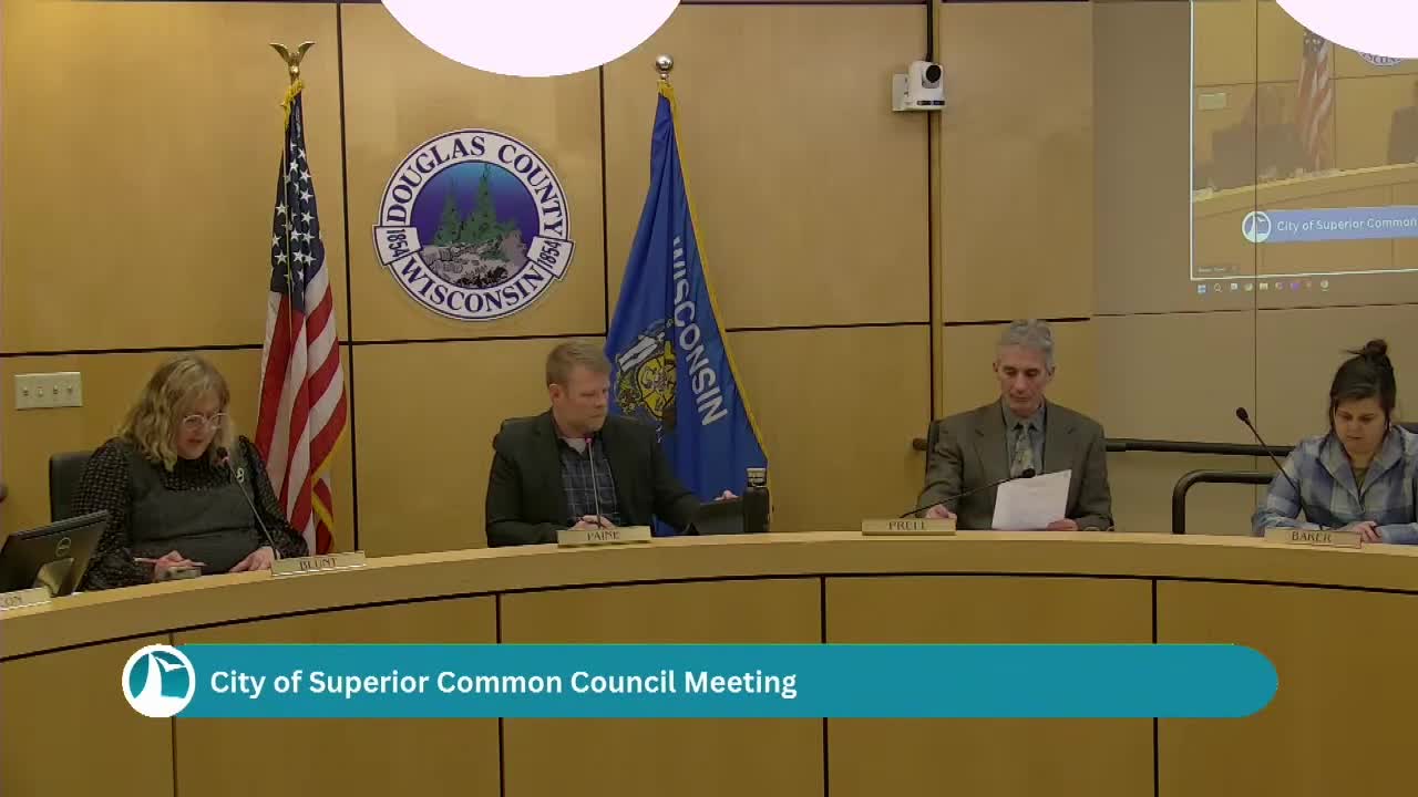 Superior council adopts $36.08 million general fund appropriation, corrects title typo