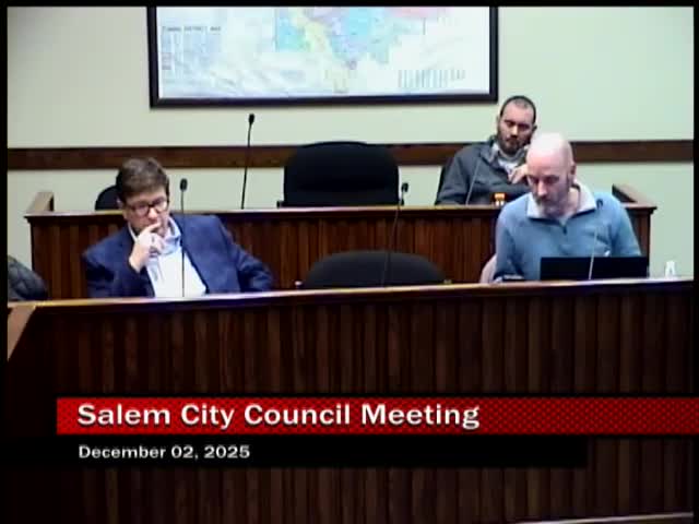 Salem council sets hearing on Perry Township annexation agreement amid questions about 70/30 split and deed‑restriction abatements
