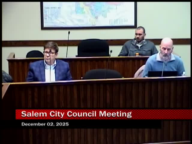 Salem council suspends rules, adopts emergency appropriations and reductions ordinances