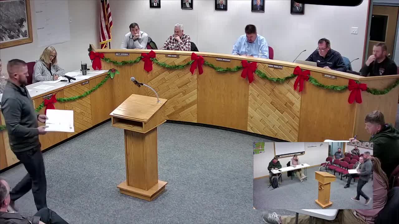 Council reverses earlier vehicle purchase approvals after procurement oversight; sealed bids due Dec. 5