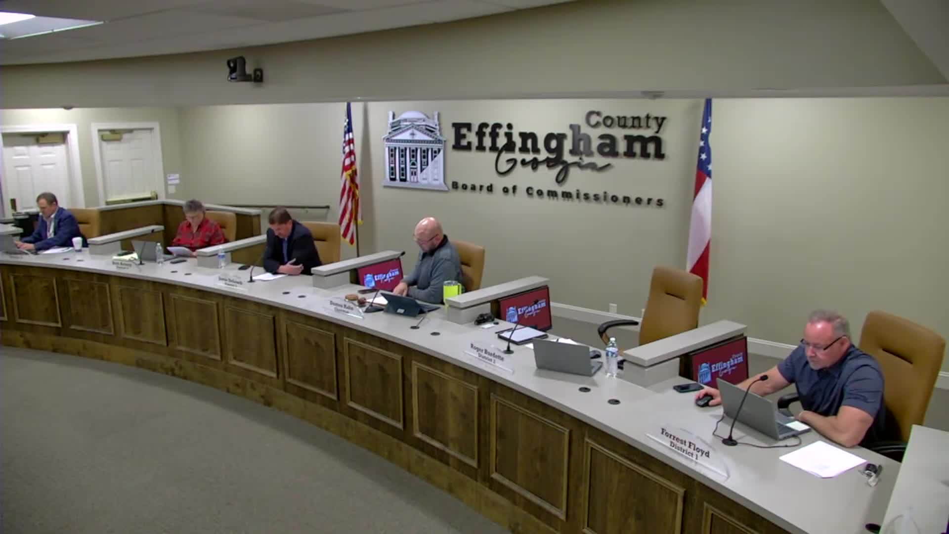 Commissioners approve routine contracts and equipment purchases, and extend on-call engineering lists