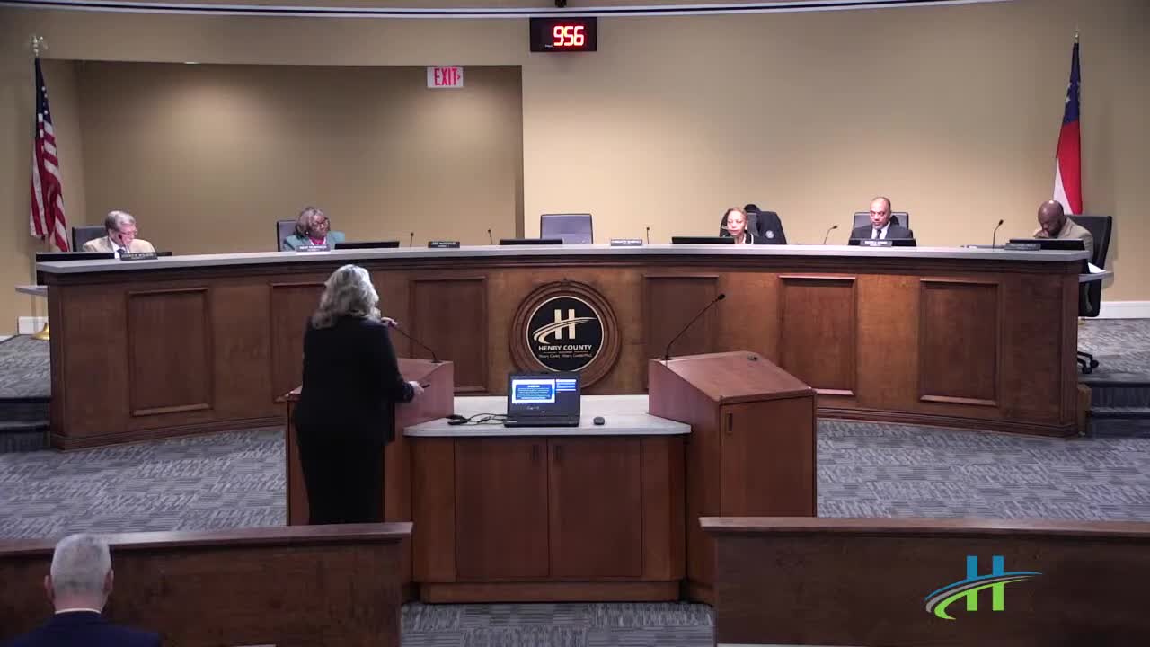 Henry County approves parks upgrades, internship MOU and special‑needs employment partnership