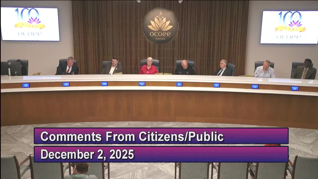 Soil and Water supervisor urges Ocoee to press DEP for Stark Lake prioritization