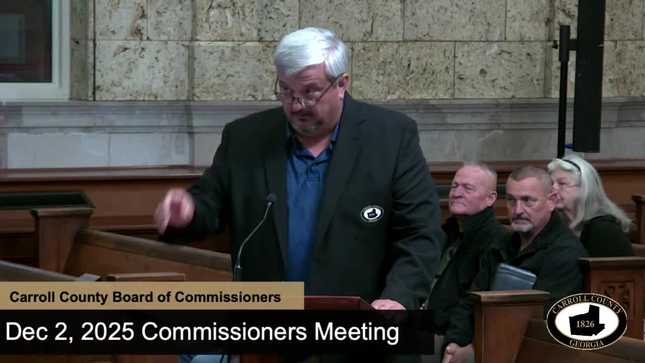 Carroll County denies rezoning request for tree-service property at 4169 West Highway 166