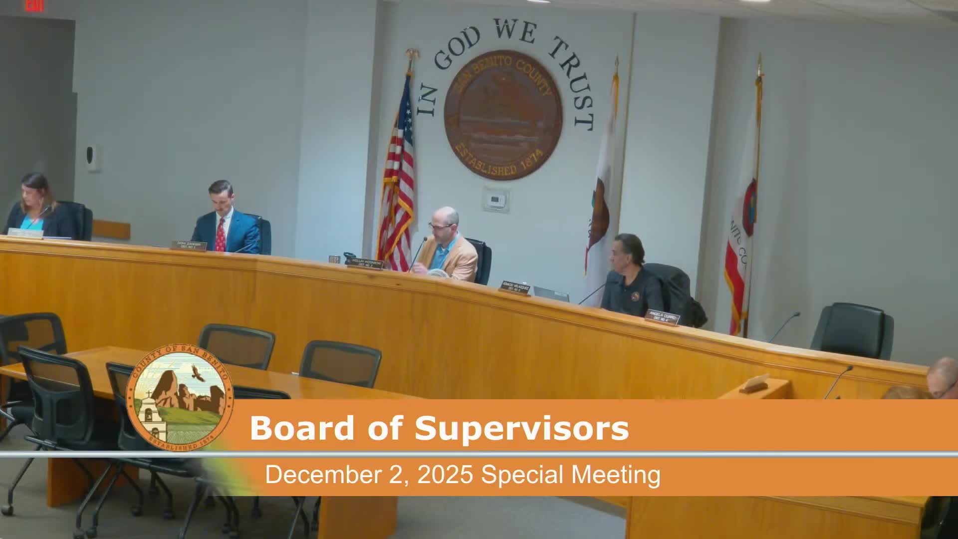Board reconsiders consent MOU after supervisor discloses potential conflict; vice chair to sign