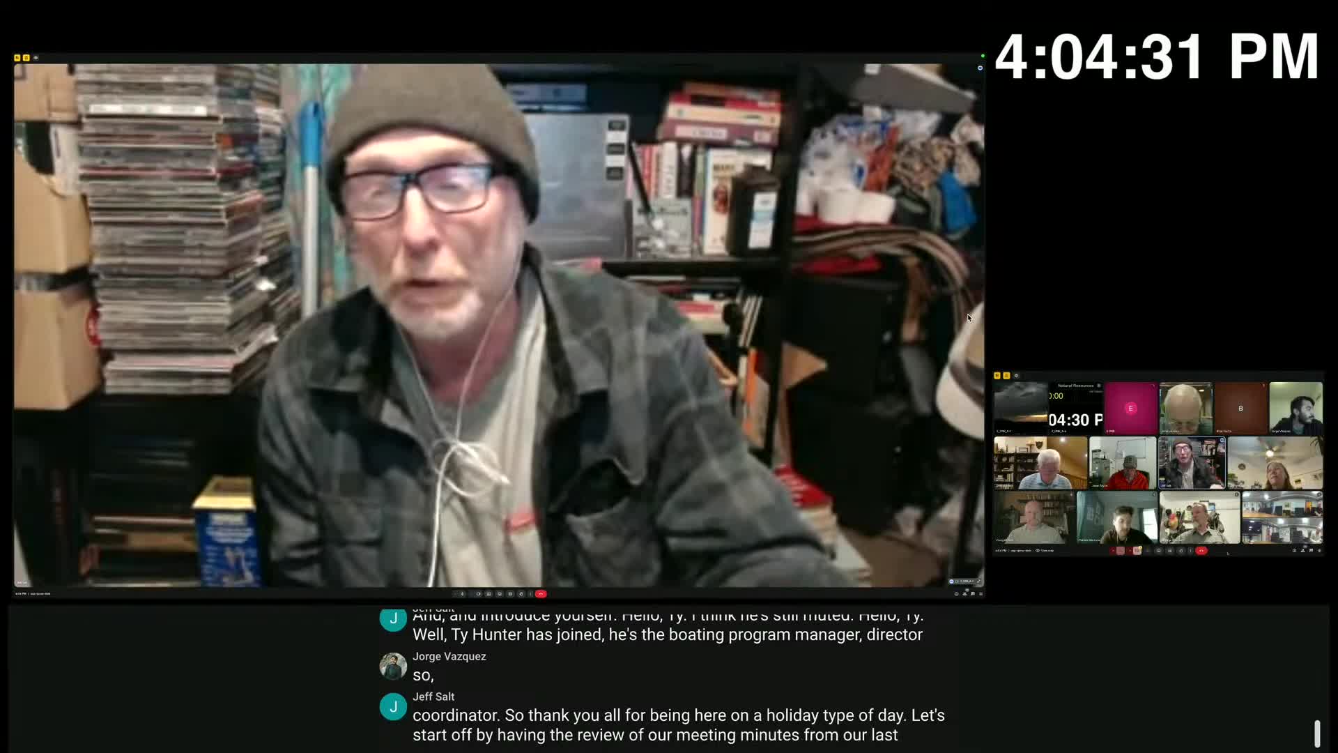 Boating Advisory Council accepts minutes, hears grants briefing and adjourns