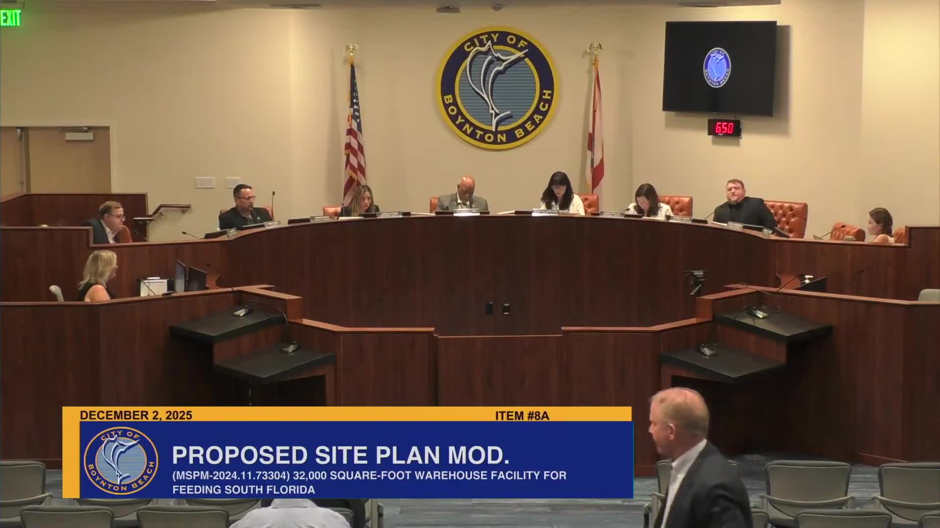 Commission approves Feeding South Florida 32,000‑sq‑ft warehouse at Quantum Park