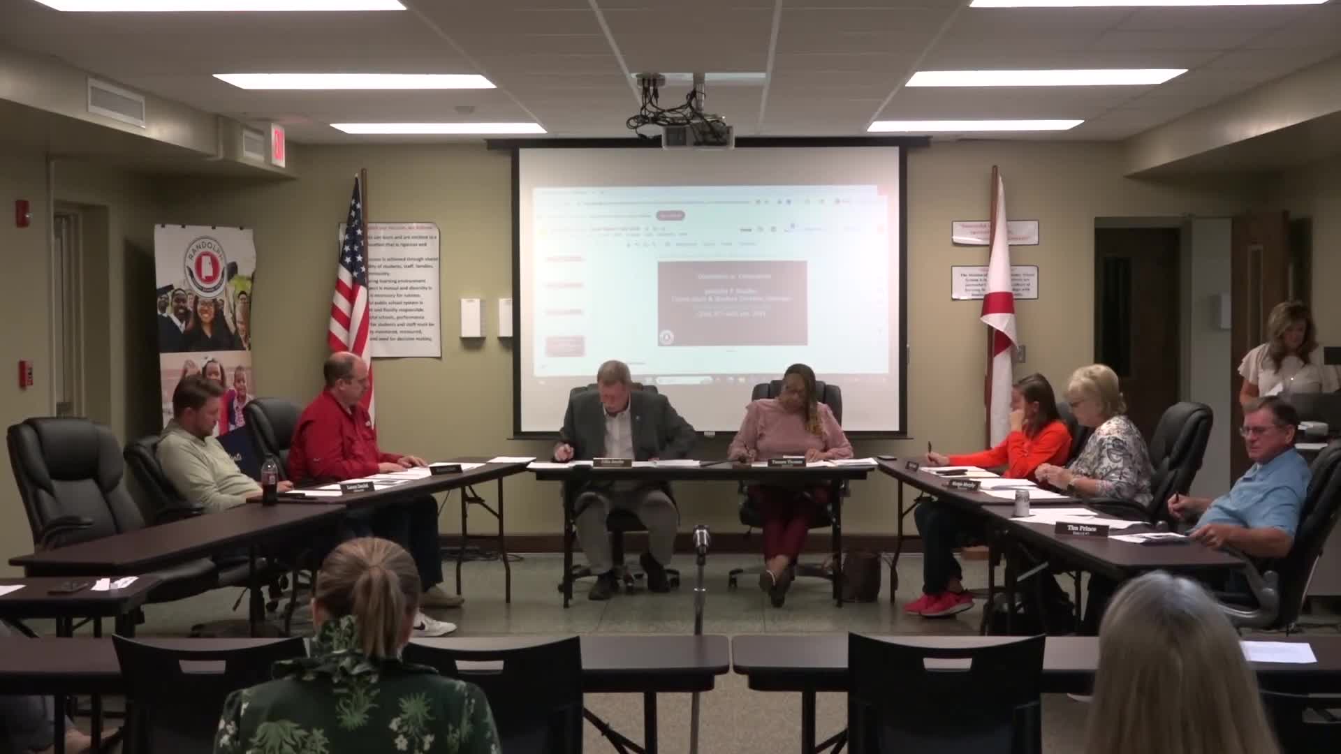 Randolph County Board approves policy changes, asbestos contract, field trip and other consent items