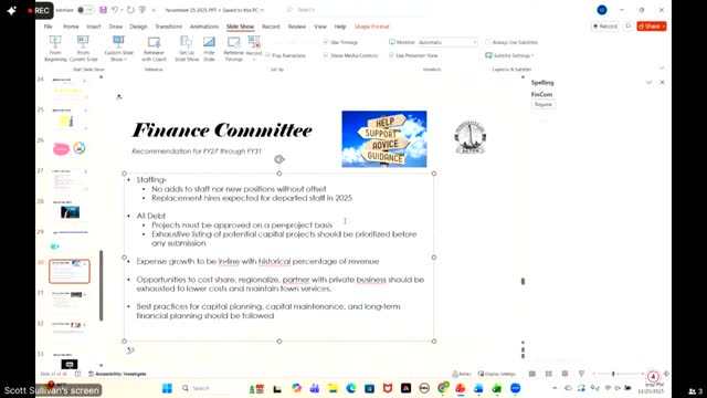 Finance Committee holds off on override recommendation as AB Forward narrows options and Conant closure looms