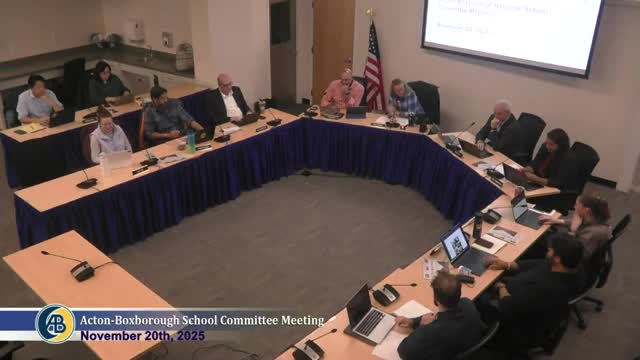 Acton-Boxborough steering committee narrows AB Forward options; closure of Conant appears among possibilities