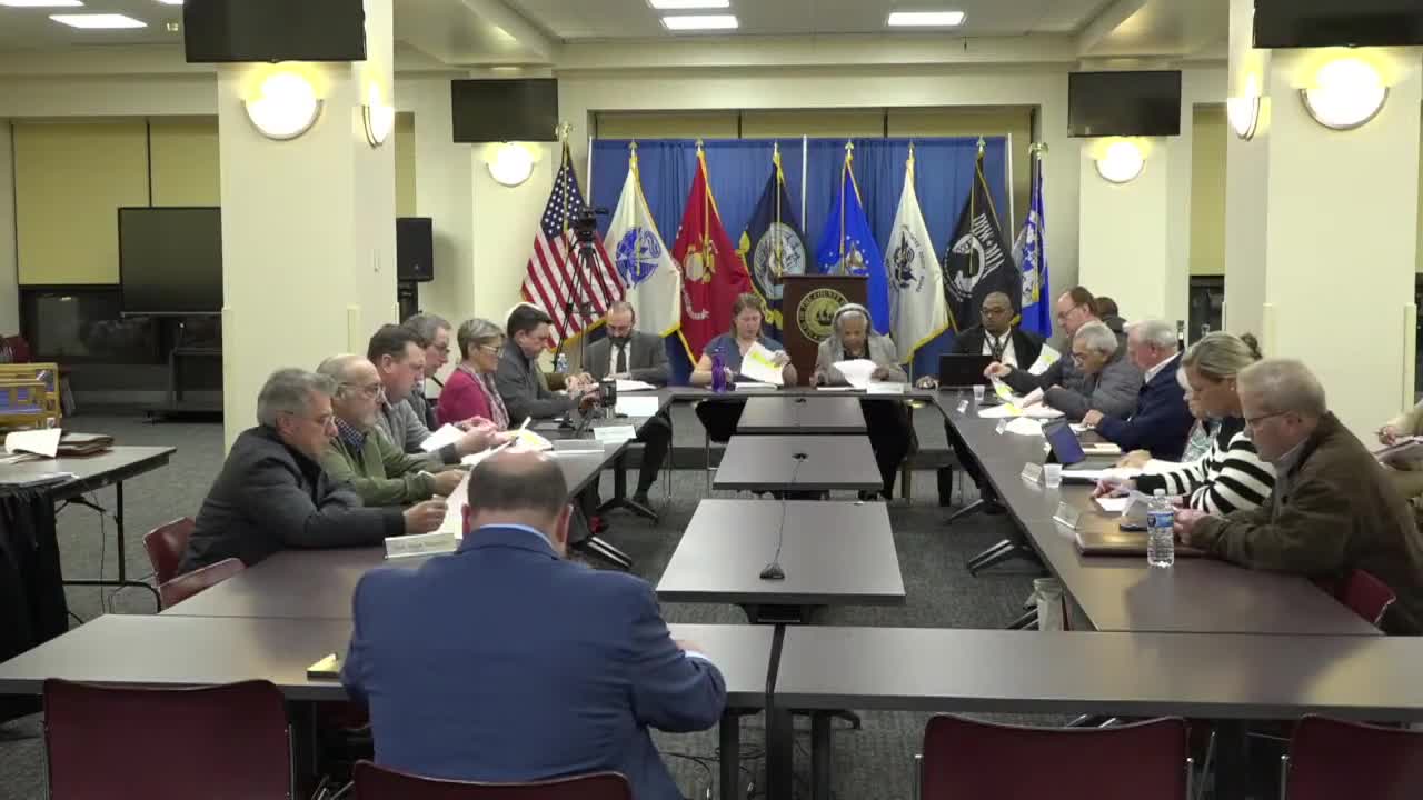 Council moves and seconds soil and water conservation item listed on page 5; approved by voice vote