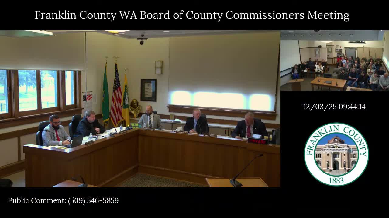 Commissioners approve short-plat access deviation (Resolution 2025-363)