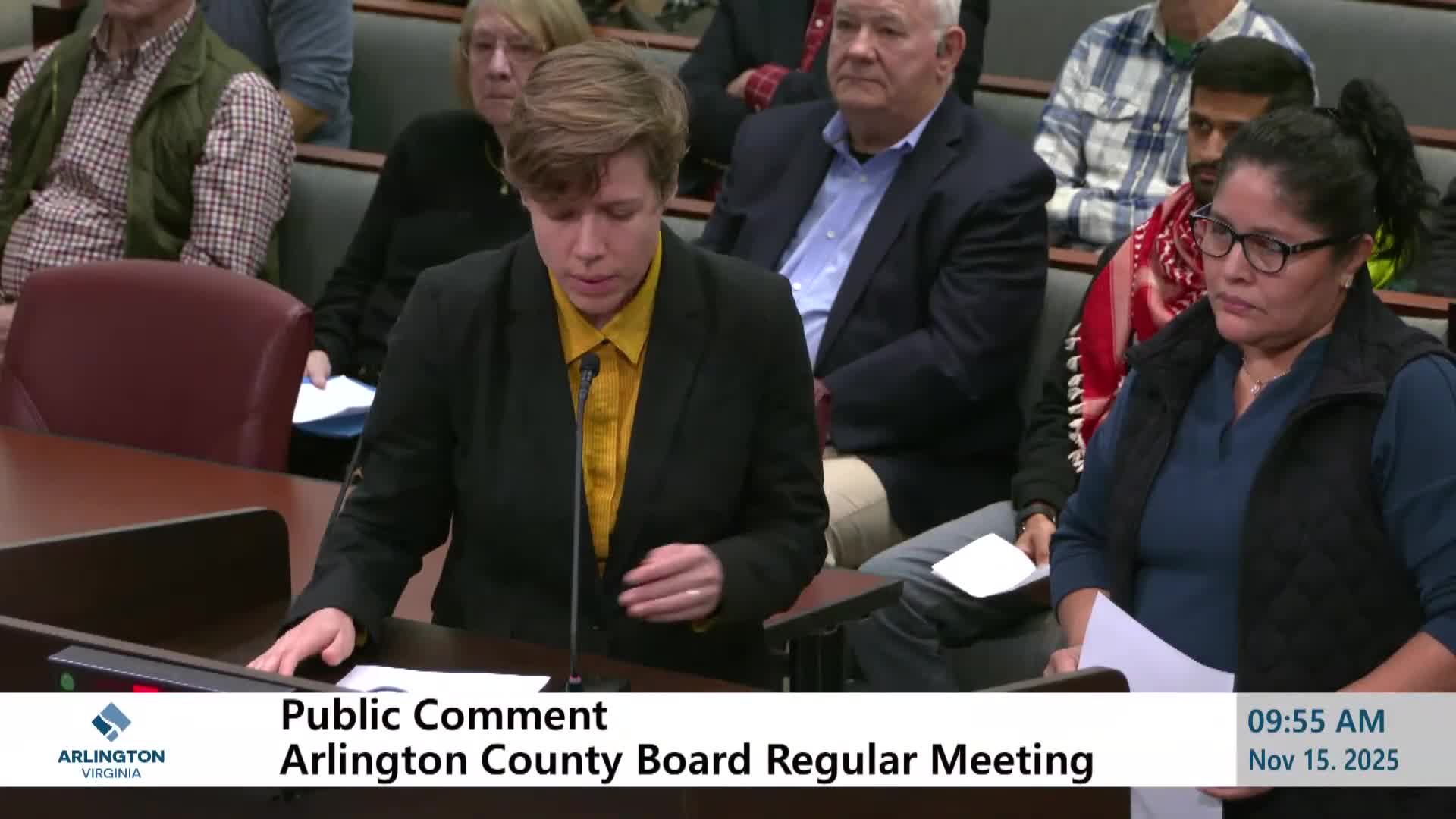 Tenants tell Arlington board Barcroft rents rose beyond 3% agreement; board promises follow-up as package adds tenant protections