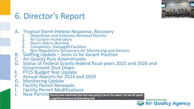County reports about 150 demolition applications after Helene; 42 demolitions completed so far, agency cites permitting and NESHAP implications