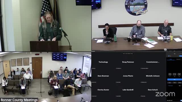 Bonner County commissioners vote down year‑end contingency transfer to cover five overages