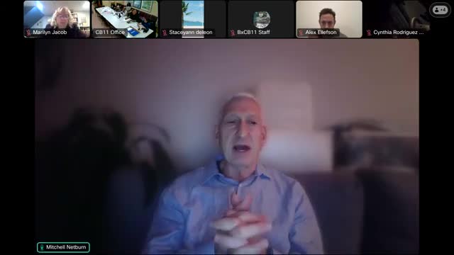 Samaritan representatives describe new certified behavioral health clinic at 750 Aster Place to Bronx Community Board 11