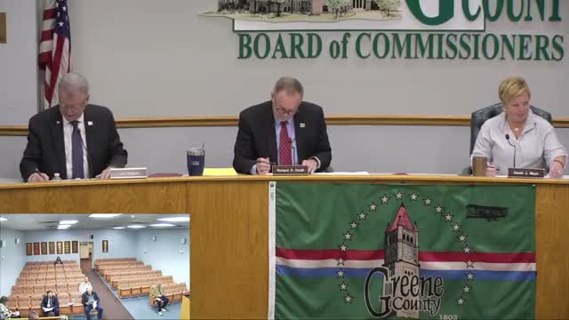 Votes at a glance: Greene County commissioners approve grants, reappointment and road project