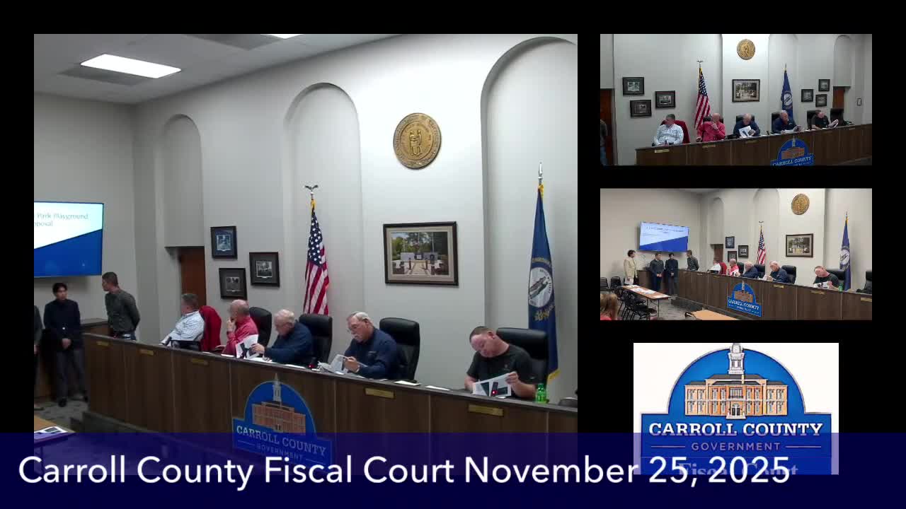 Students propose refurbished playground near Carroll County Park soccer fields