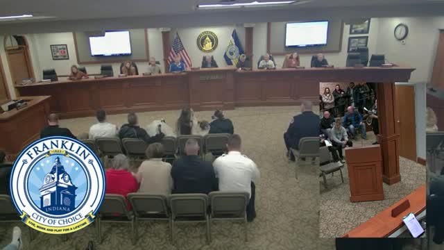 Franklin swears in two new firefighters