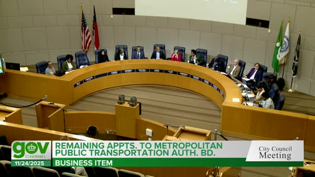 Council confirms Charlotte appointees to new transit authority amid debate over scoring and representation
