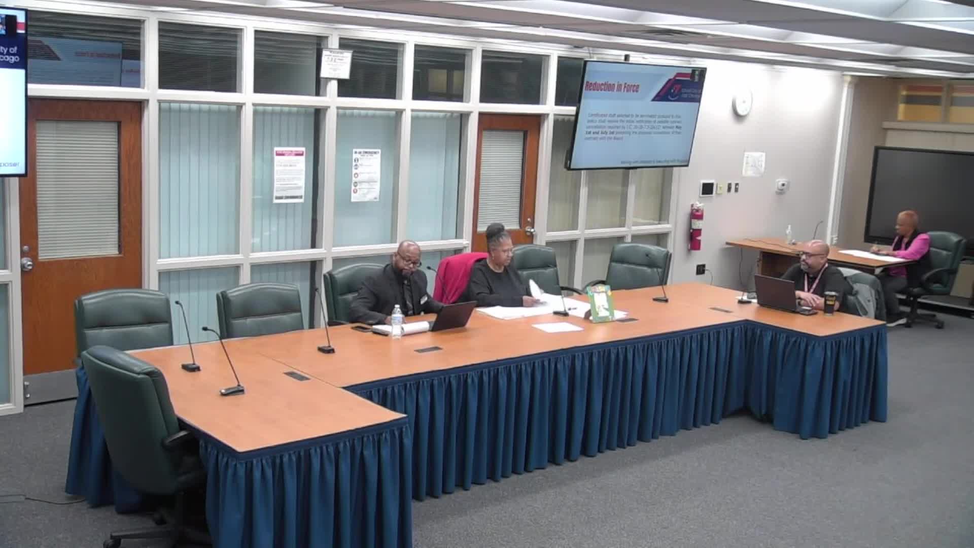 Trustee alleges illegal transfers from operations to cover Title I; attorney urges interfund loan policy