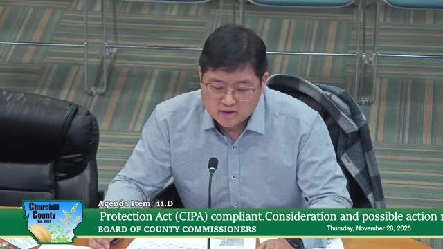 Churchill County trustees ask staff to study CIPA implications as library pursues grants, hires