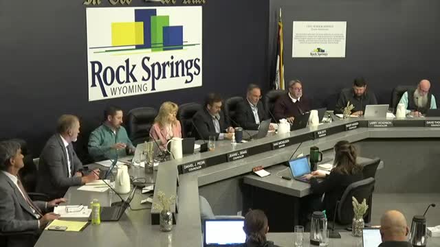 Rock Springs council approves new Civic Center and rec‑center fees after extended public comment