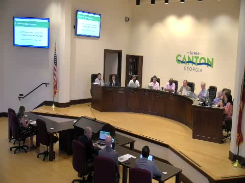 Canton presents FY2026 proposed budget with millage cut and $41.8M capital program