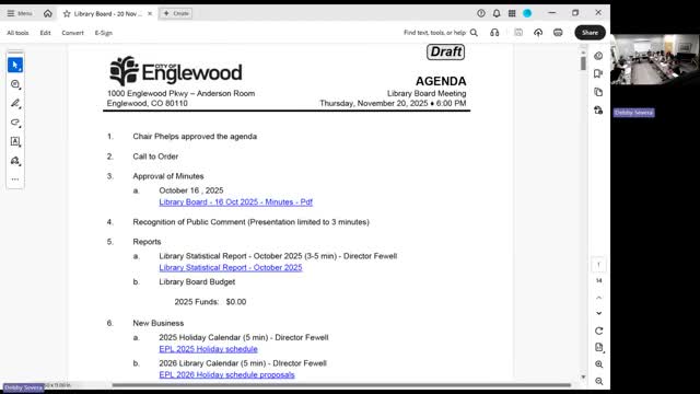 Library announces new collection supervisor, outreach growth and holiday events