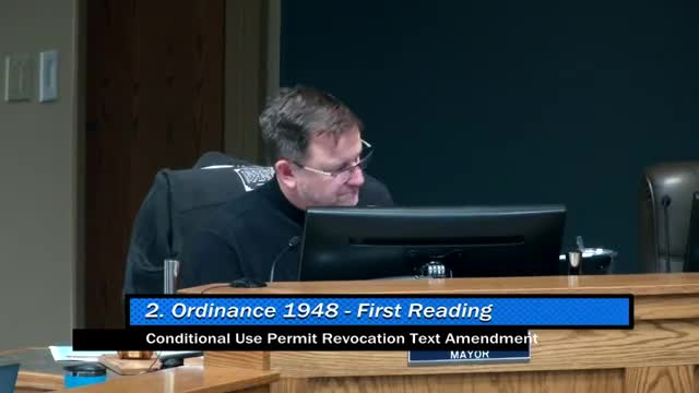 Council narrows proposed CUP revocation rules, adds effective date and extends cure period