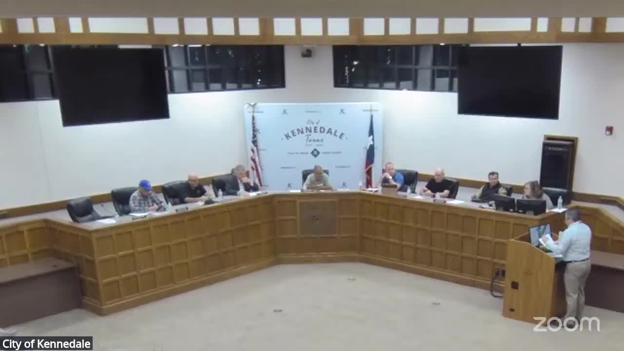 Quick clips: Kennedale EDC — finance snapshot and closed-session notice