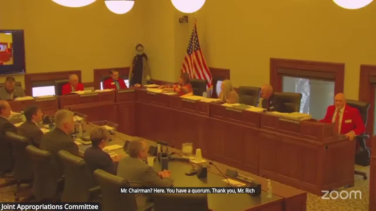 Appropriations chair warns of $800 million four-year education shortfall; committee moves to executive session