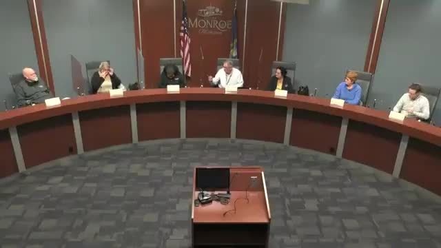 Monroe council holds closed session for city manager performance evaluation