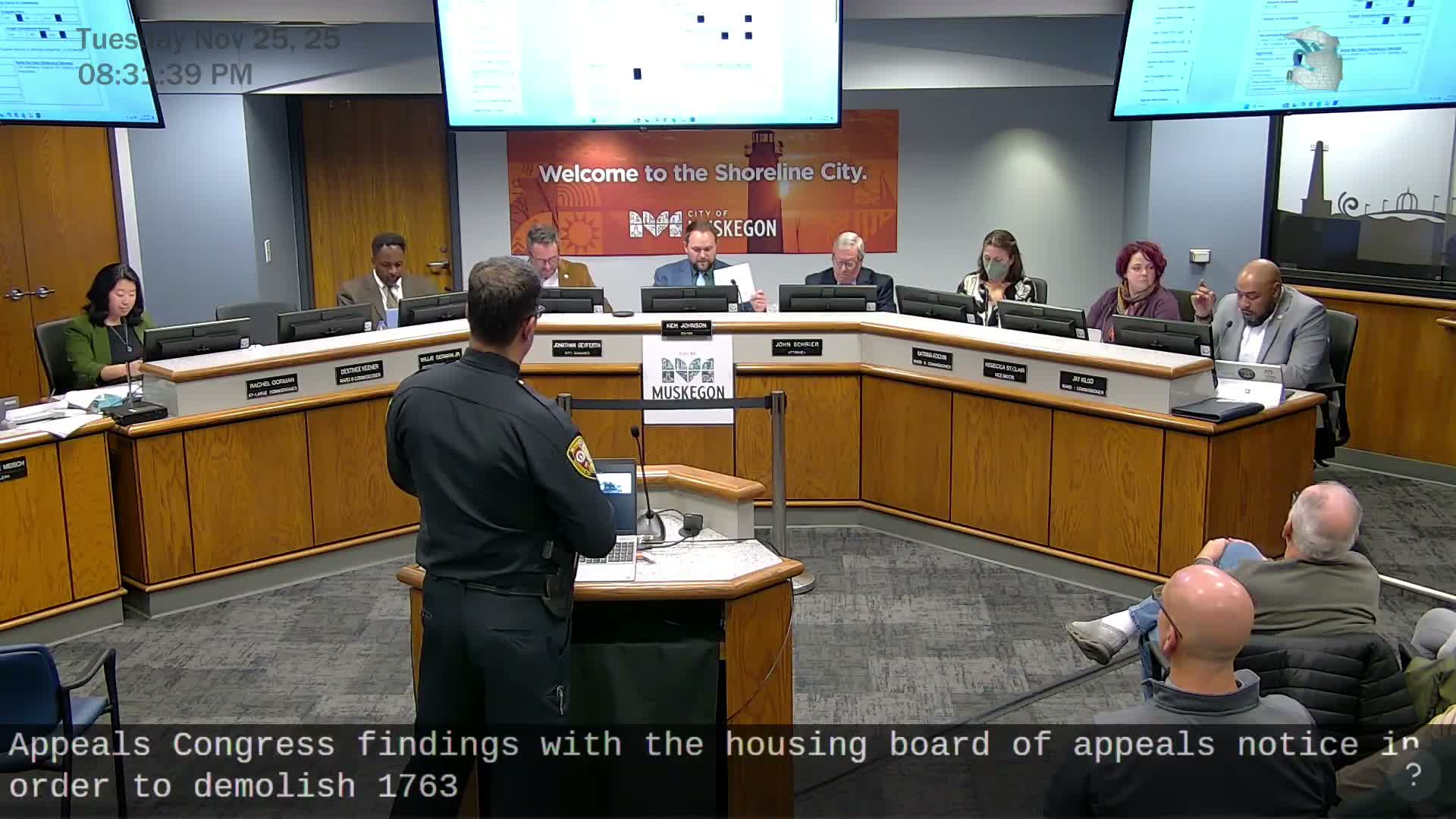 Commission concurs with Housing Board of Appeals to demolish three unsafe properties