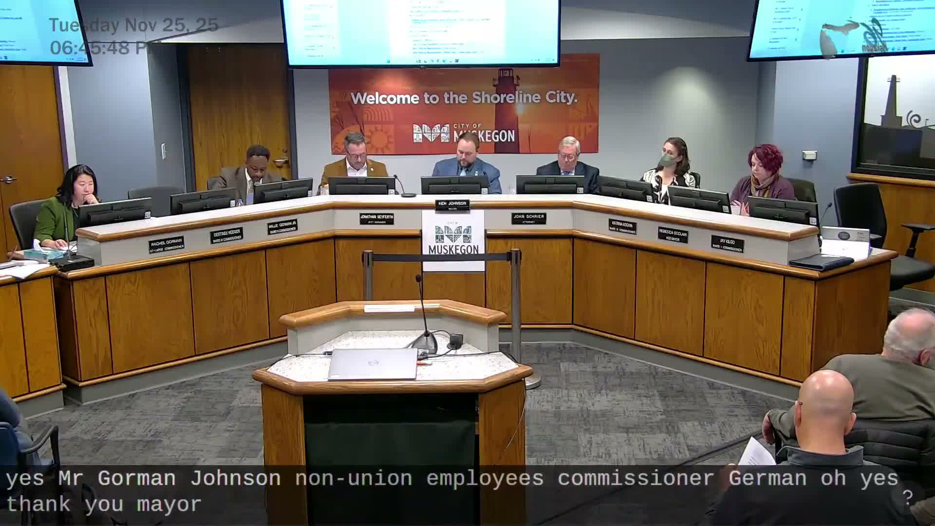 Commission approves 3% cost‑of‑living raise for nonunion city employees starting Jan. 1, 2026