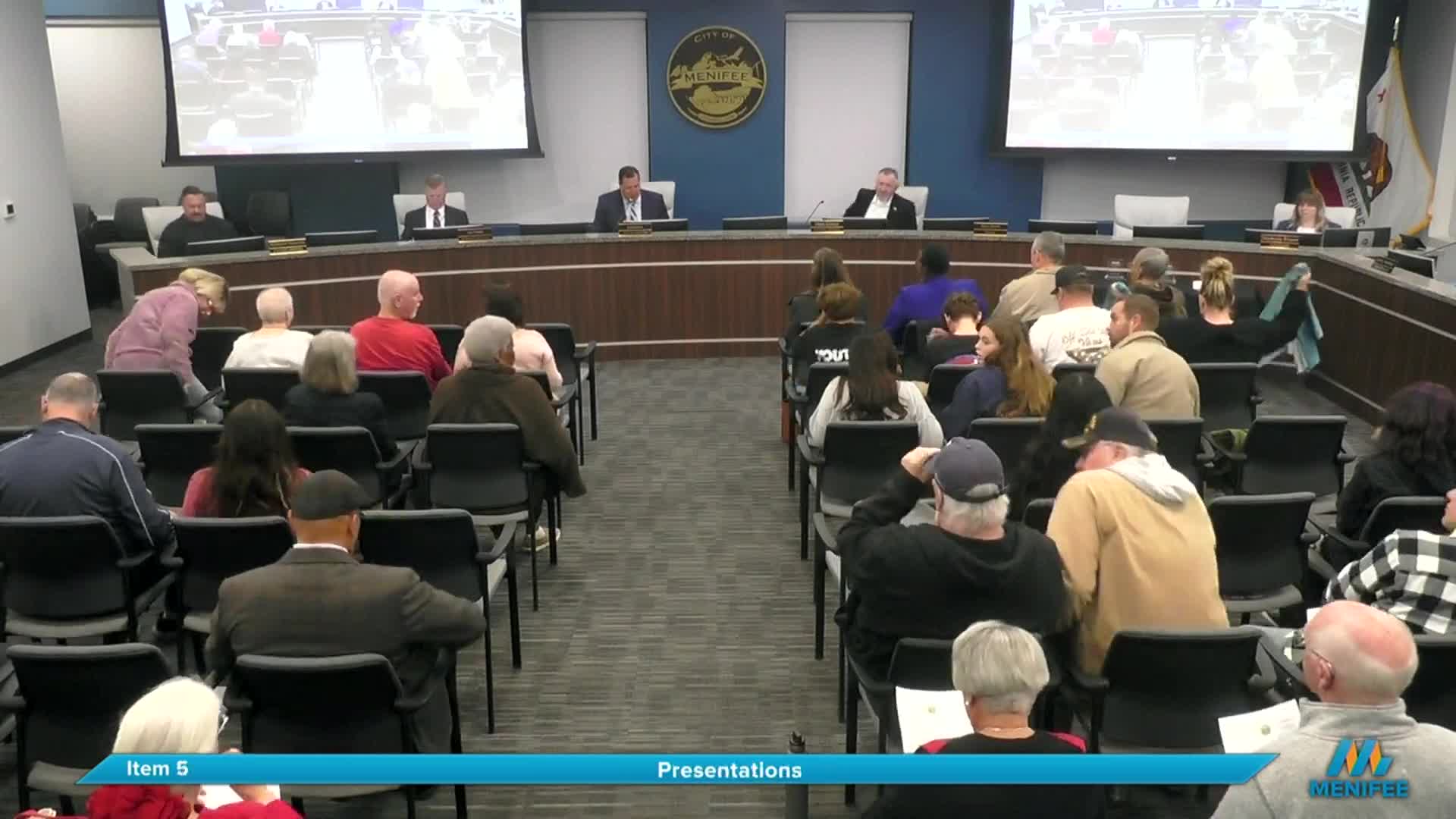 Menifee Council honors teen award winners, swears in veterans committee appointee and hears community updates