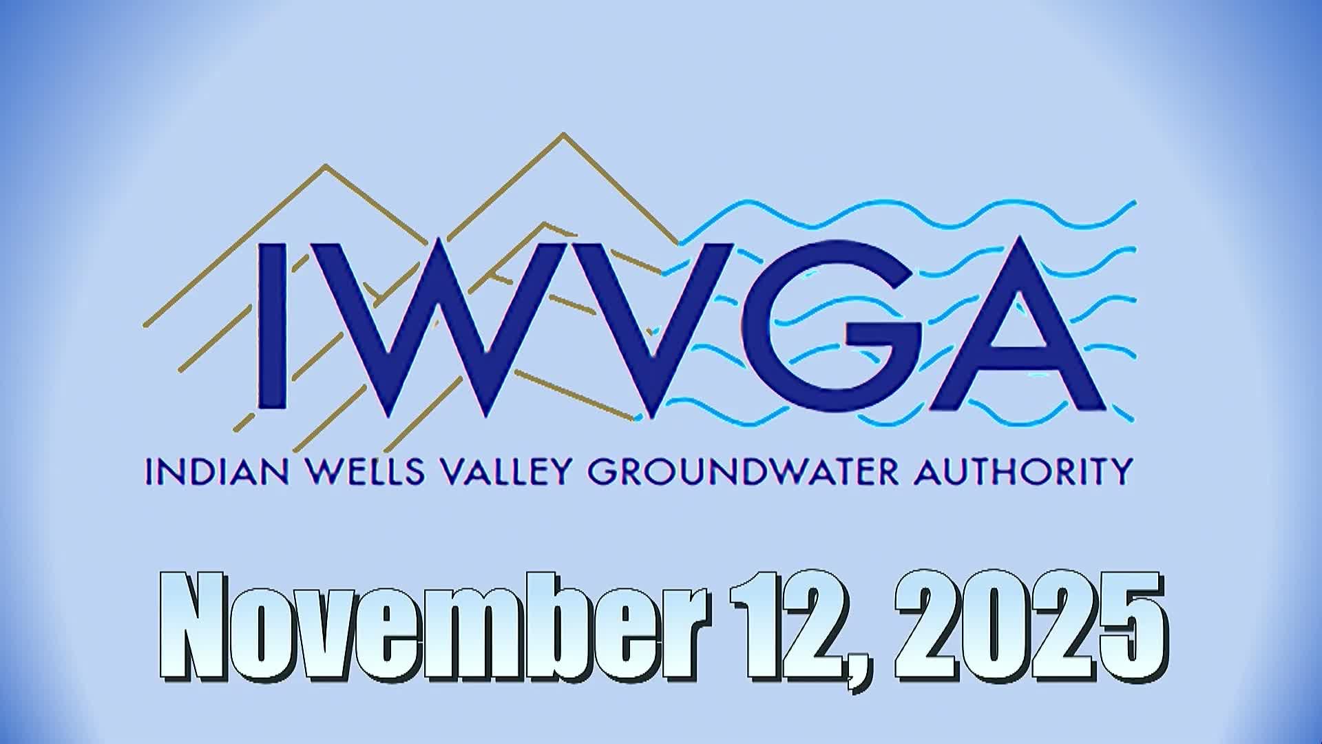 Votes at a glance: key actions taken by the Groundwater Authority