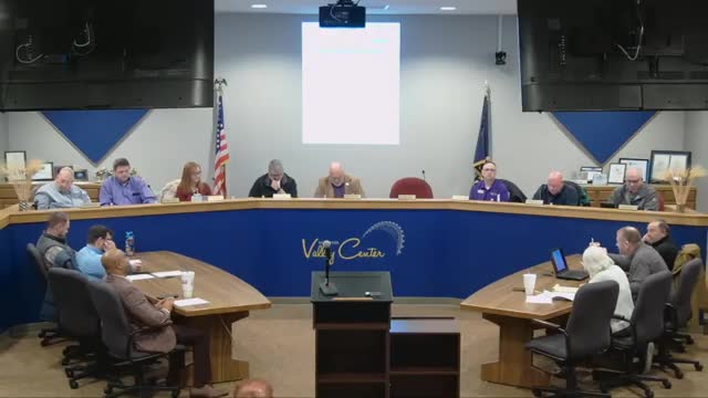 Valley Center council forms negotiating committee, approves annual accounting resolution and consent agenda