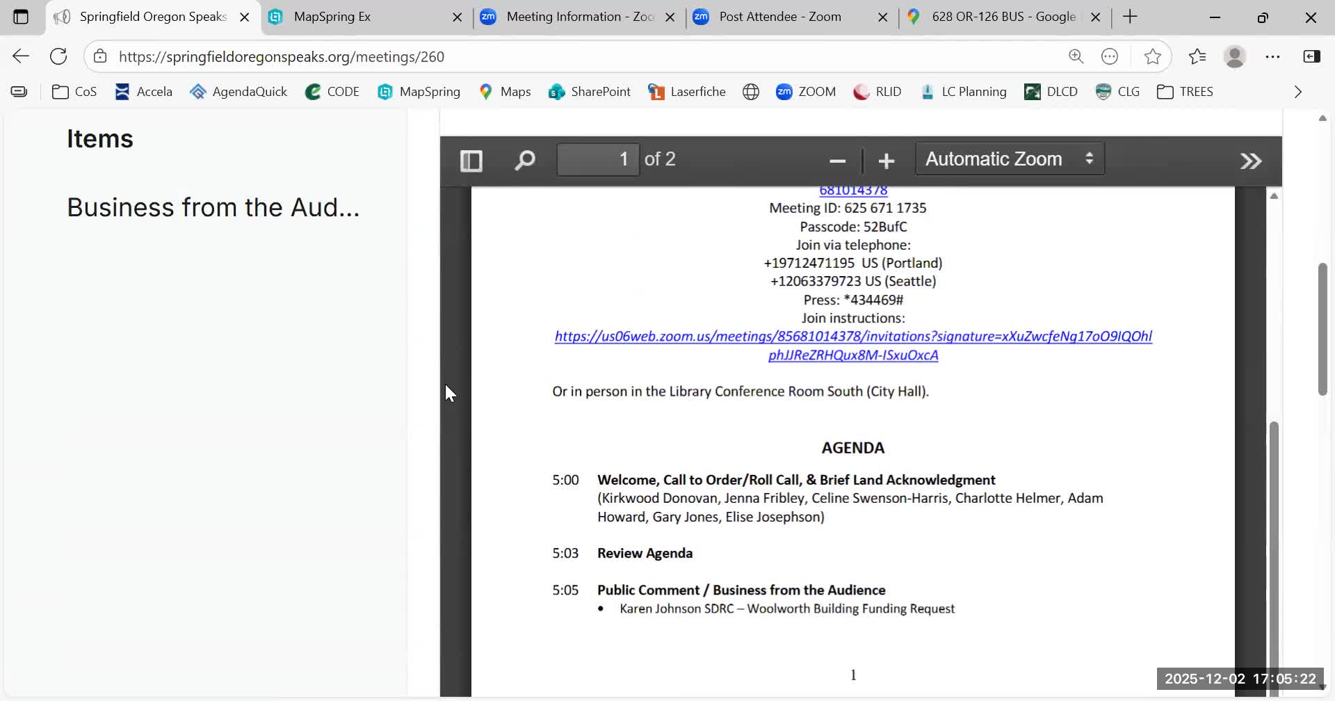 Springfield historic commission adds Woolworth Building survey to work plan; staff directed to prepare budget under $10,000